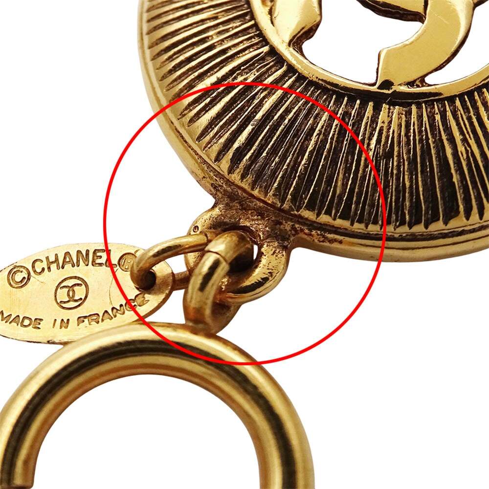 CHANEL Gold Logo Charm Bracelet - Picture 7 of 10